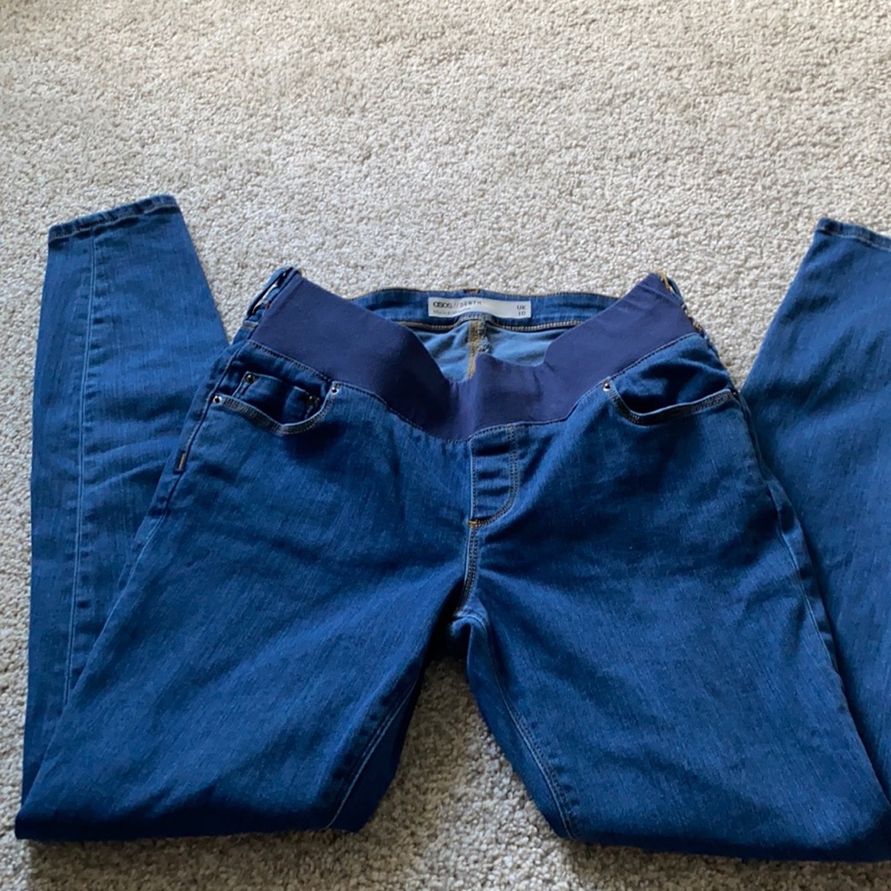Asos maternity jeans